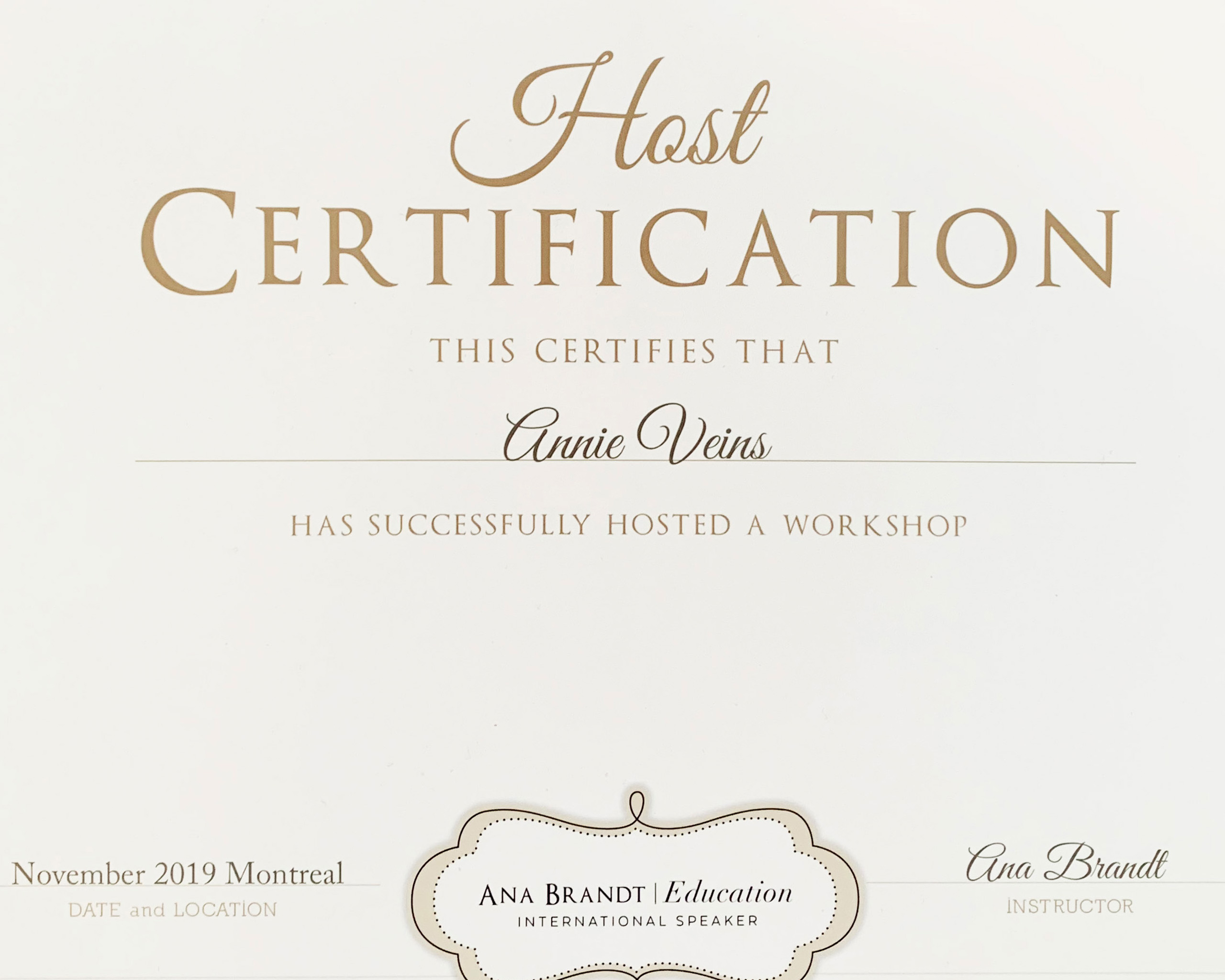 Host Certification